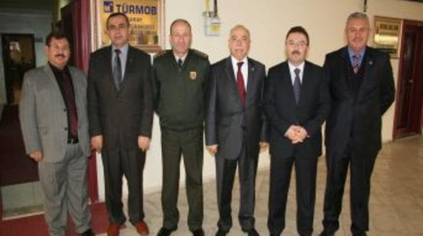 Vali Altınok Serbest Muhasebeci Mali M&uuml;şavir Odası'nı Ziyaret Etti