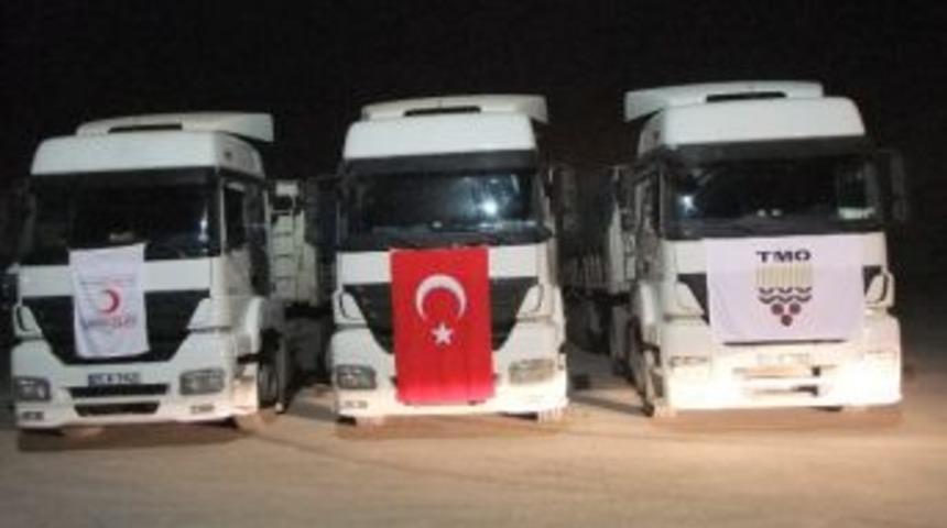 Suriyeli İhtiya&ccedil; Sahiplerine Un Sevkıyatı Başladı