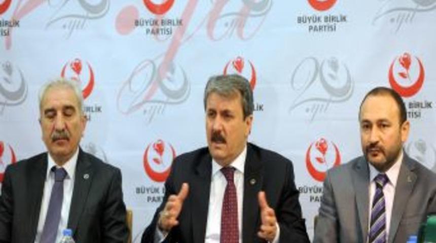 BBP Genel Başkanı Destici: AK Parti Ile MHP Ortak Anayasa Hazırlasın