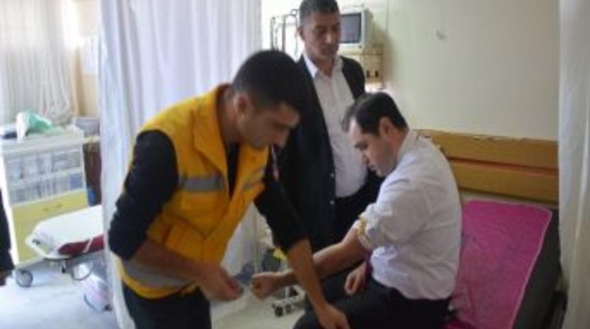 Dikmen Kaymakamı Kazada Yaralandı