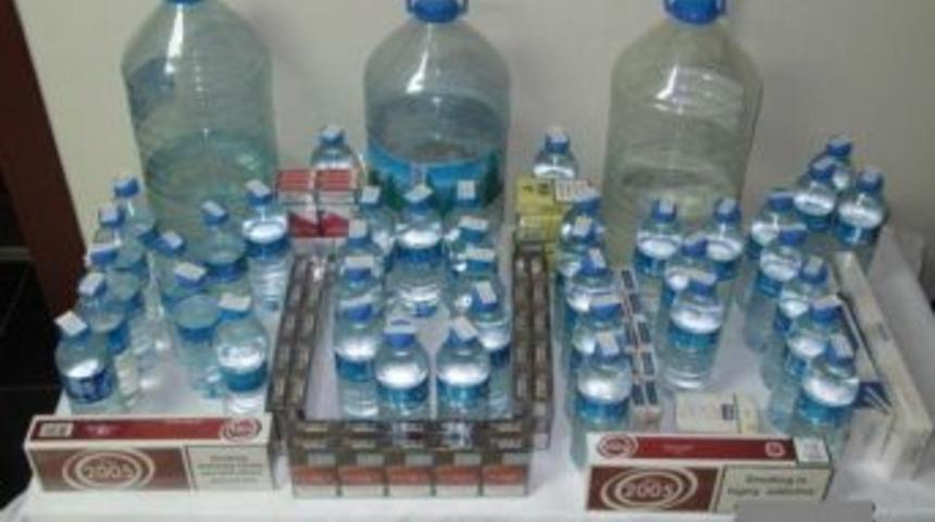 &Ccedil;orum'da Ka&ccedil;ak Sigara Ve İ&ccedil;ki Operasyonu