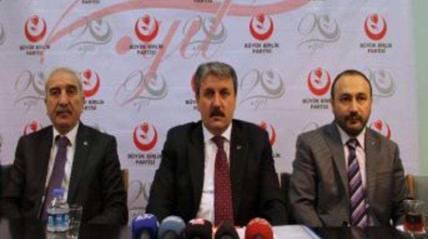 Bbp Lideri Destici'den Yeni Anayasa &Ccedil;ağrısı