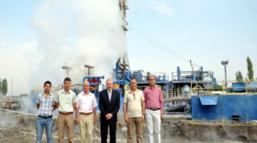 Salihli'de Jeotermal &Ccedil;alışmaları Devam Ediyor