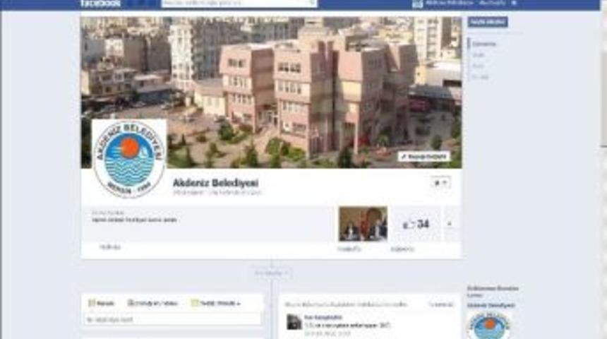 Akdeniz Belediyesi Twıtter Ve Facebook&rsquo;ta