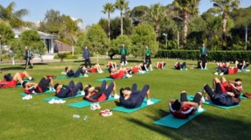 Gaziantepspor’da İkinci Yarı Hazırlıkları Başladı