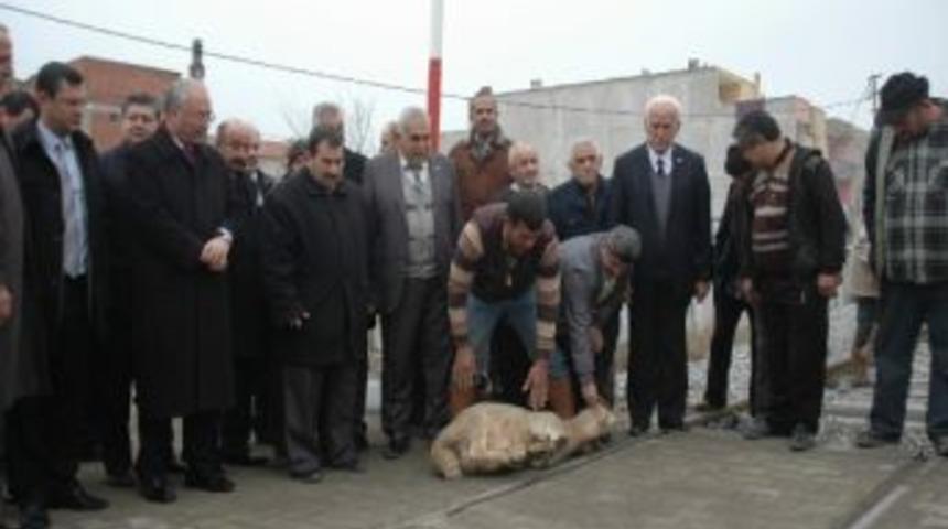 Barbaros Mahallesi'nde Yeni Hemzemin Ge&ccedil;it T&ouml;renle A&ccedil;ıldı