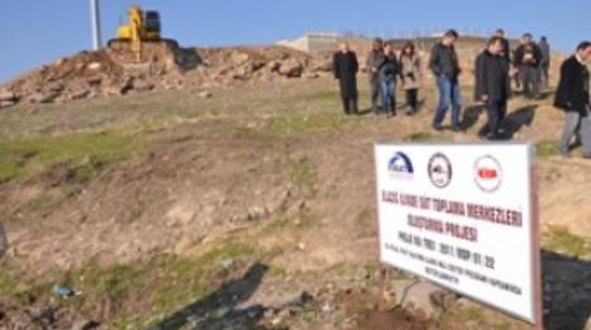 S&uuml;t toplama merkezleri projesi