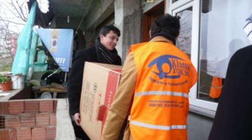Kimse Yok Mu Derneği'nden Soba Yardımı
