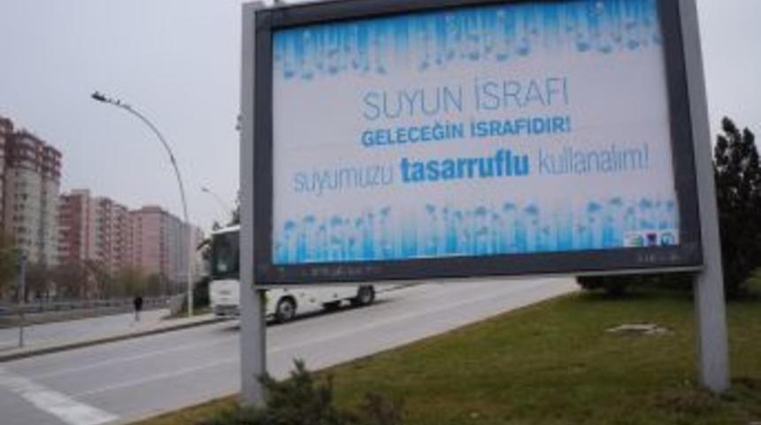 Bakanlık Vatandaşı Su Tasarrufu Konusunda Bilgilendiriyor