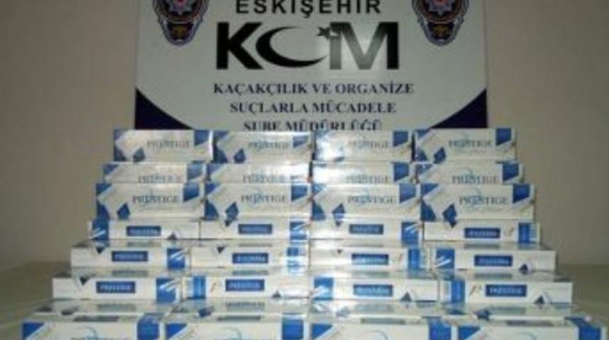 Eskişehir'de Ka&ccedil;ak Sigara Operasyonu