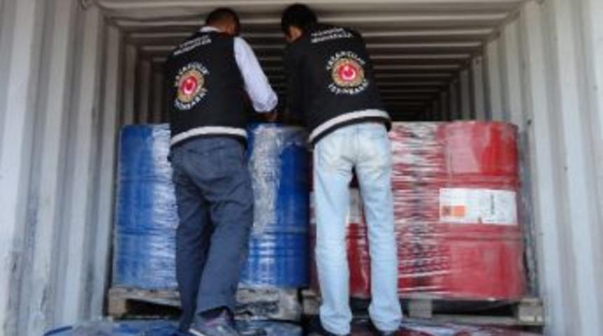 G&uuml;mr&uuml;k Muhafaza Ekiplerinden Akaryakıt Ka&ccedil;ak&ccedil;ılarına Darbe