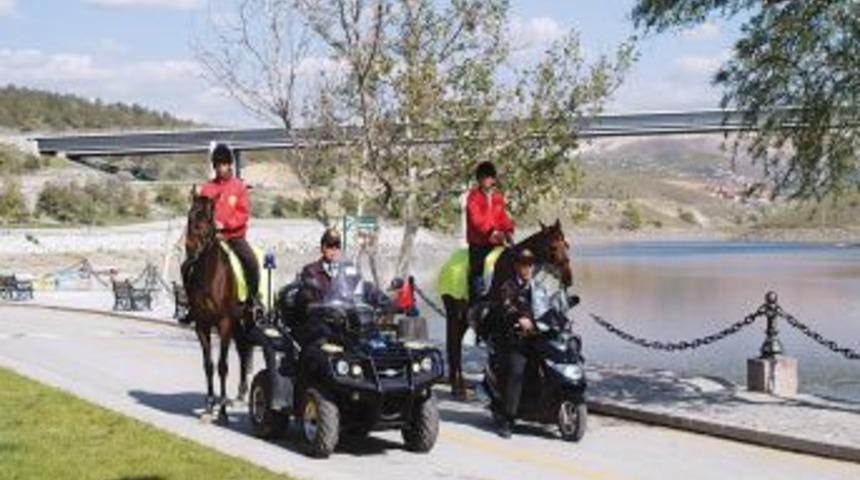 Ankara Parklarına Atlı, Motorlu G&uuml;venlik