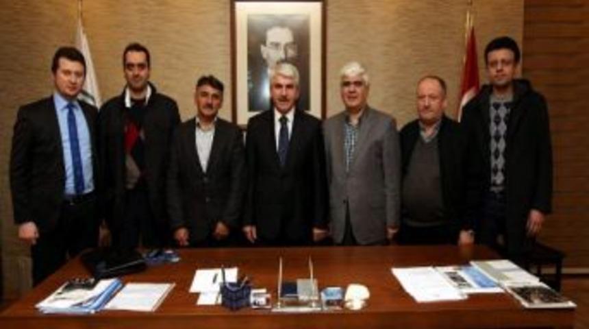 Tuhafiyeciler Odasından Başkan Sakallı&rsquo;ya Teşekk&uuml;r