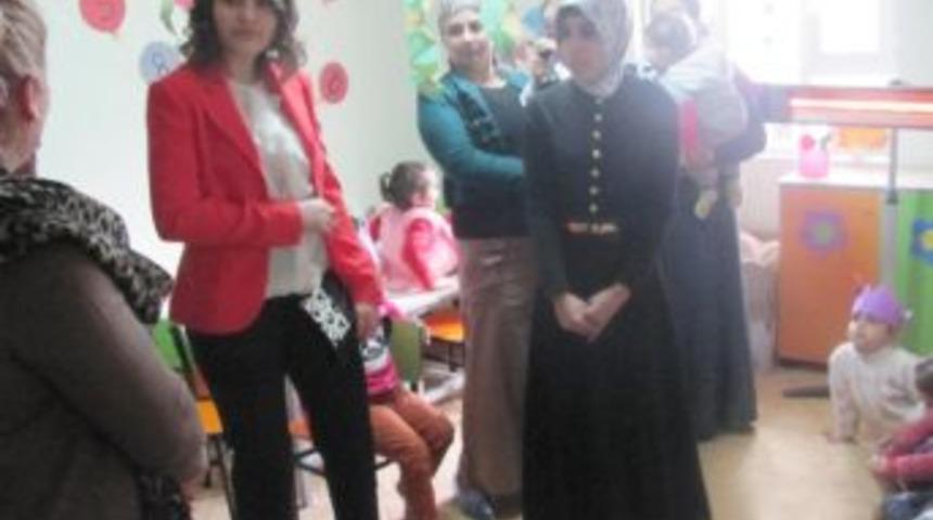 Mazıdağı Kaymakamı &Ccedil;elik'ten &Ccedil;atom'a Ziyaret