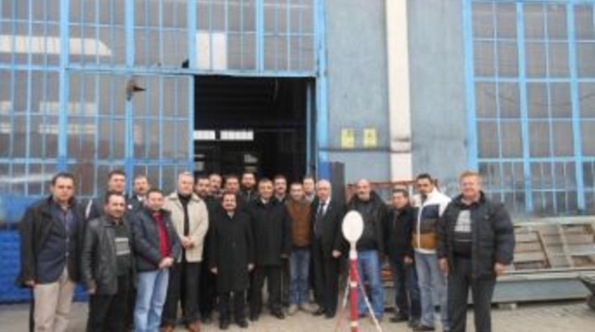 Vali &Ccedil;ift&ccedil;i, Sanayi Esnafını Ziyaret Etti