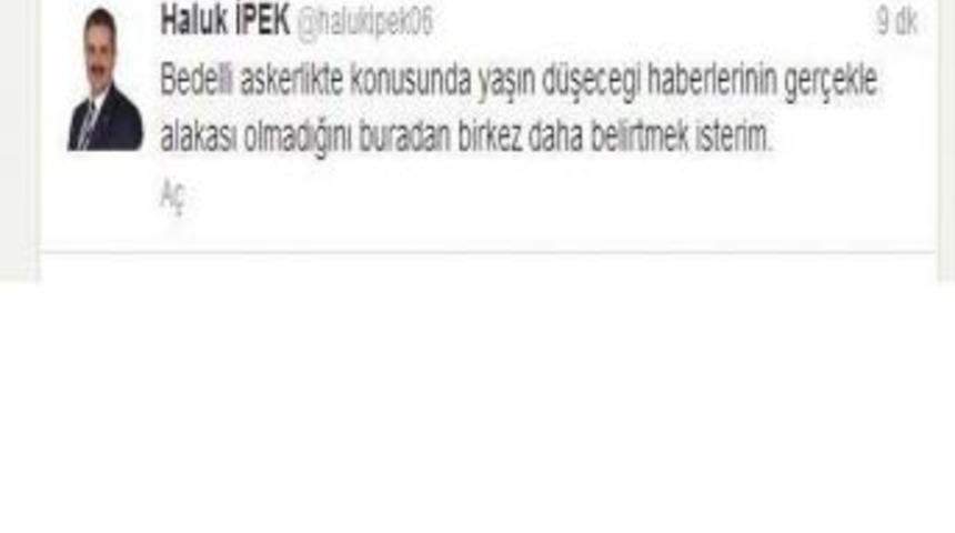 Ak Parti&rsquo;den Bedelli Askerlik Yaşına Yalanlama