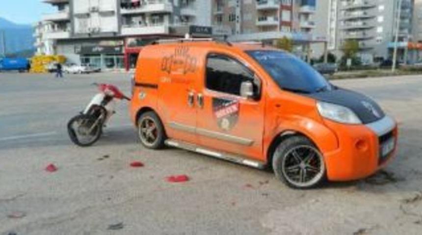 Kumluca'da Trafik Kazası