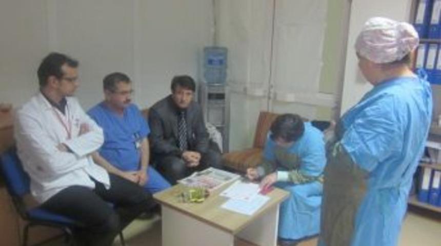 T&uuml;rk Sağlık Sen Y&ouml;neticilerinden Devlet Hastanesine Ziyaret