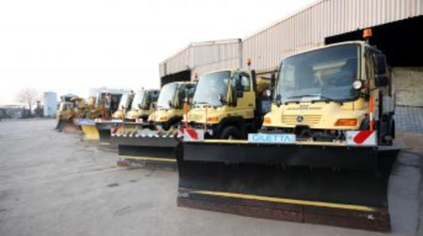 Bursa B&uuml;y&uuml;kşehir Belediyesi Kar Yağışına Karşı Tedbir Aldı