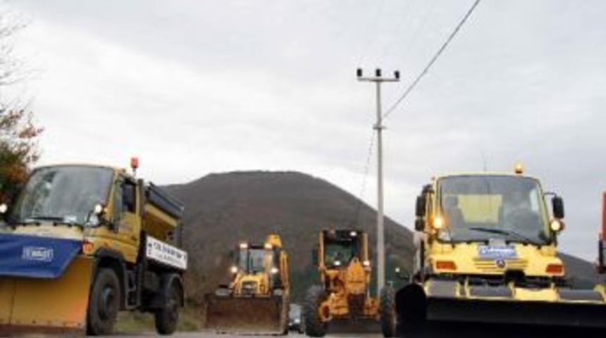 B&uuml;y&uuml;kşehir Belediyesi Kar Yağışına Hazır