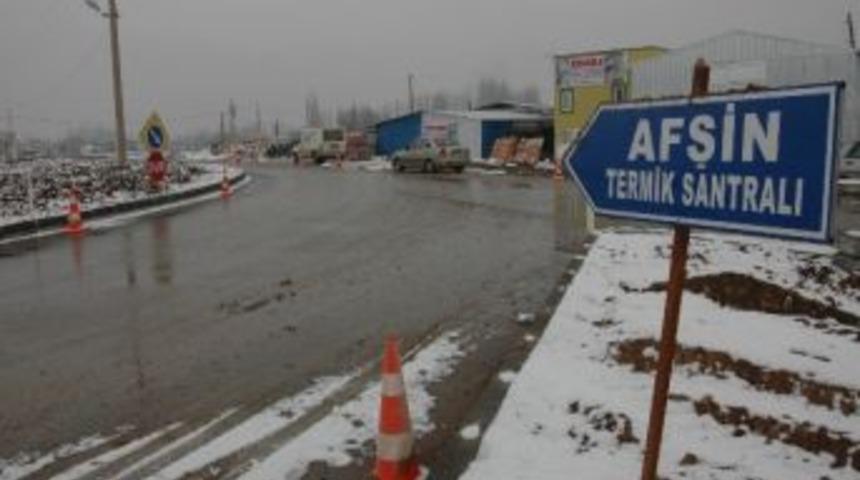 &lsquo;afşin Termik Santrali&rsquo; Tabelası Tepki &Ccedil;ekti