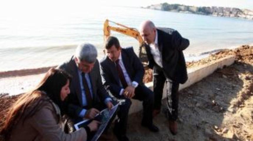 Karaosmanoğlu, Bayramoğlu Sahilini İnceledi