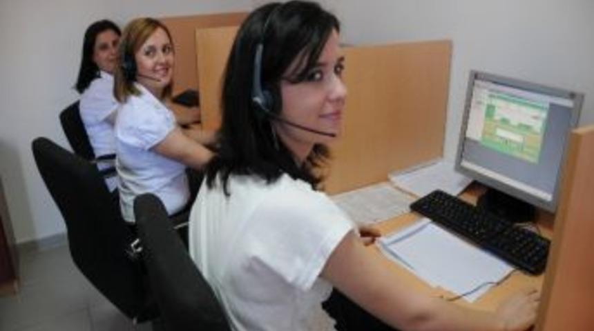 &Ccedil;orlu Belediyesinin &Ccedil;ağrı Merkezine 58 Bin 765 &Ccedil;ağrı Geldi