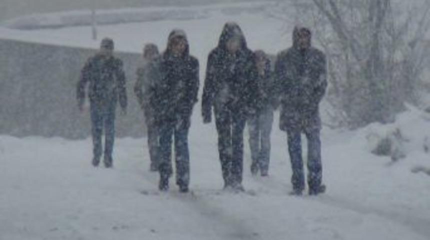 Bitlis&rsquo;te Kar Yağışı Yeniden Etkili Oldu