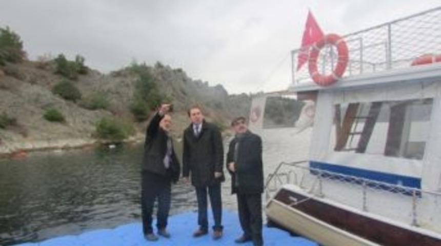 Alkan&rsquo;dan, Su Sporları Ve Su &Uuml;r&uuml;nleri Merkezi Obruk Barajı&rsquo;nda İnceleme