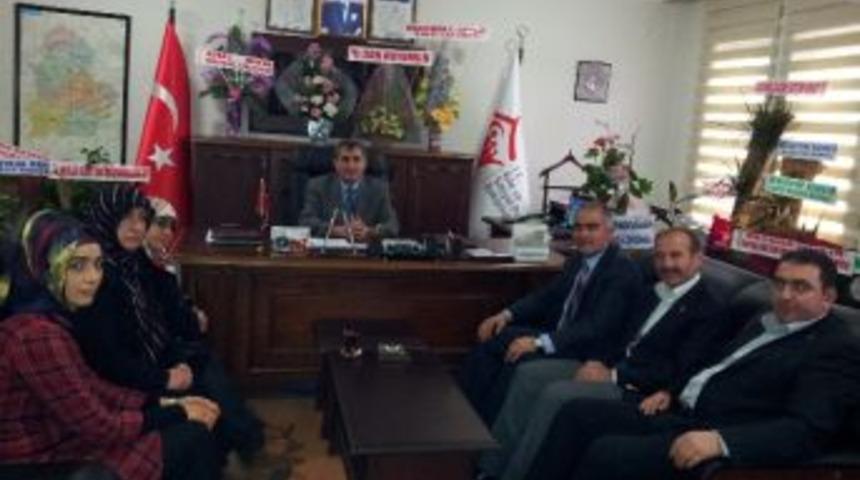 Ak Parti Merkez İl&ccedil;e Başkanı K&ouml;se&rsquo;den Din&ccedil;er&rsquo;e Ziyaret