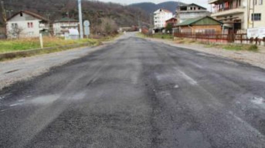 Yol  onarım &ccedil;alışmaları Tuna mahallesi&rsquo;nde