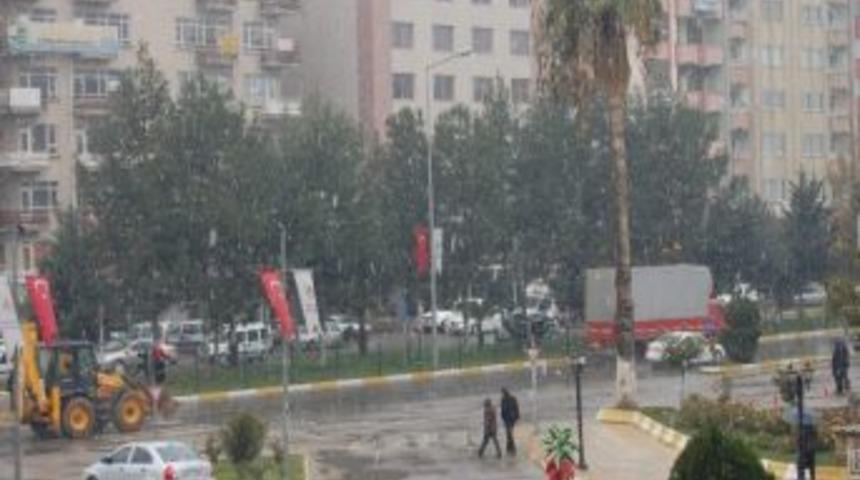 Adıyaman'da Kar Yağışı Başladı