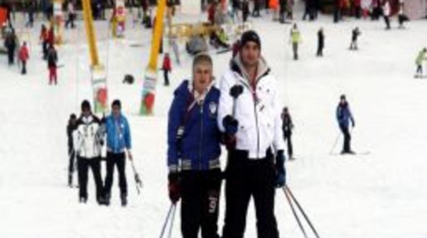 Uludağ&rsquo;da Hafta Sonu Pistler Doldu