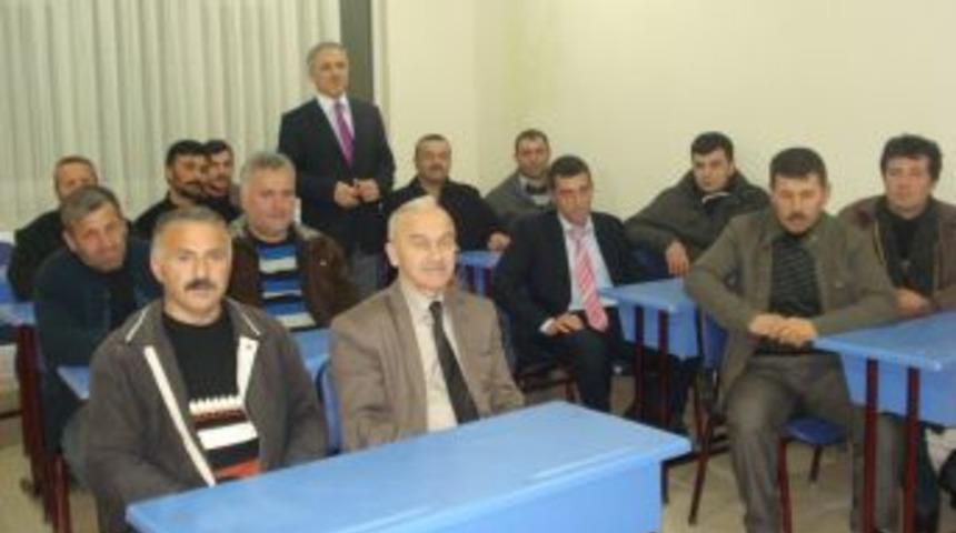 Tekkek&ouml;y Halk Eğitim M&uuml;d&uuml;rl&uuml;ğ&uuml;, Hayvan Kesim Kursu A&ccedil;tı