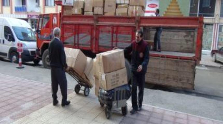Suriyeliler I&ccedil;in Eskişehir&rsquo;den Toplanan Yardımlar Yola &Ccedil;ıktı
