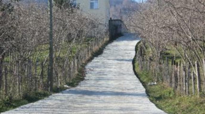 2012 Yılında Giresun Merkeze Bağlı 27 K&ouml;y Yolu Betonlandı