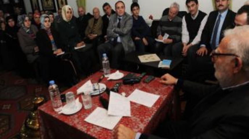 Prof. &Ouml;kten: Medeniyette Asıl Olan Insanın Yetişmesidir