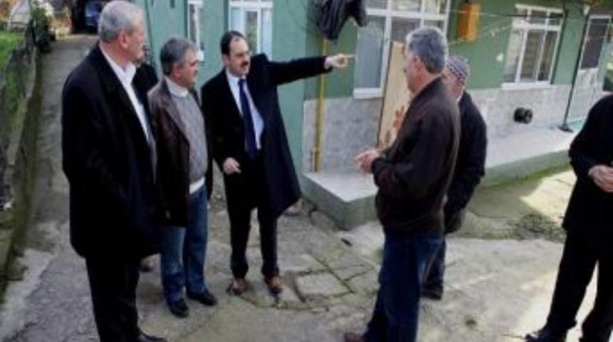 Başkan Ayaz Alsancak Caddesi'ni İnceledi