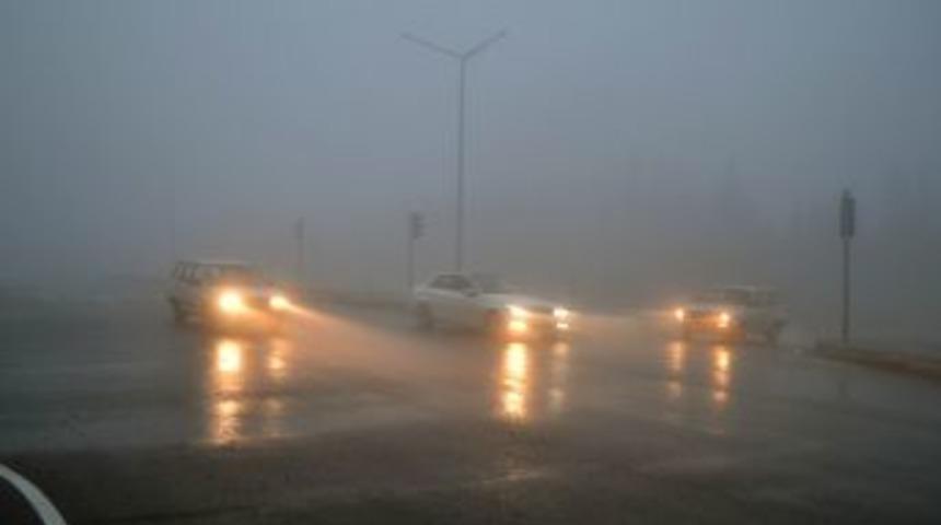 Kahramanmaraş'ta Yoğun Sis Etkili Oluyor
