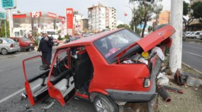 Nazilli&rsquo;de Trafik Kazası; 5 Yaralı