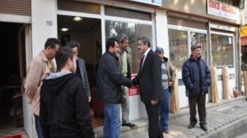 Başkan Alıcık, Deveciler Derneğini Ziyaret Etti