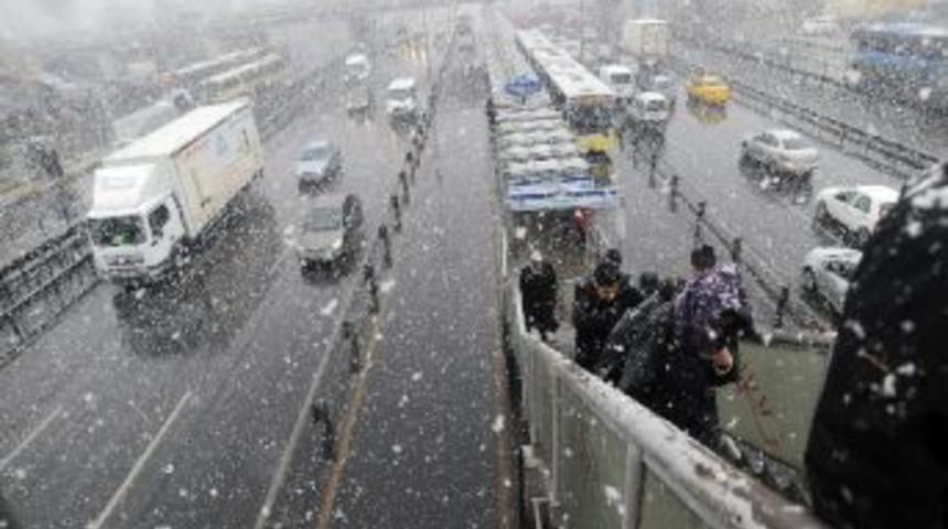 İstanbul'dan Kar Manzaraları
