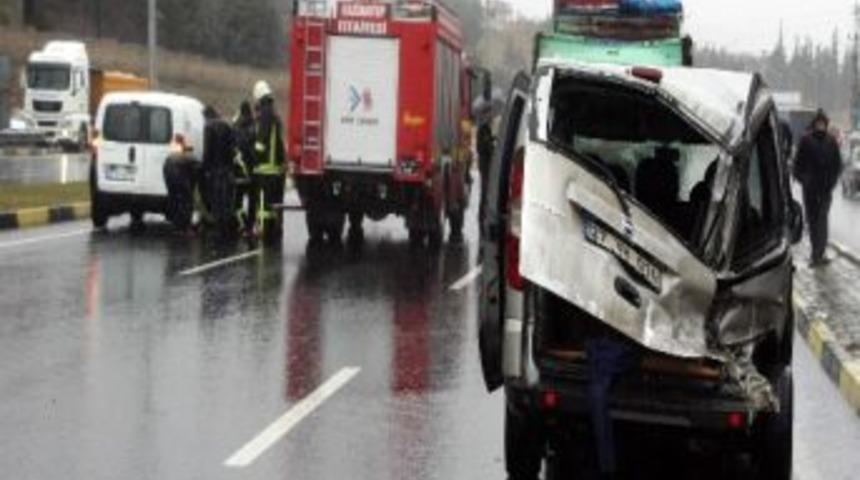 Gaziantep'te Zincirleme Kaza