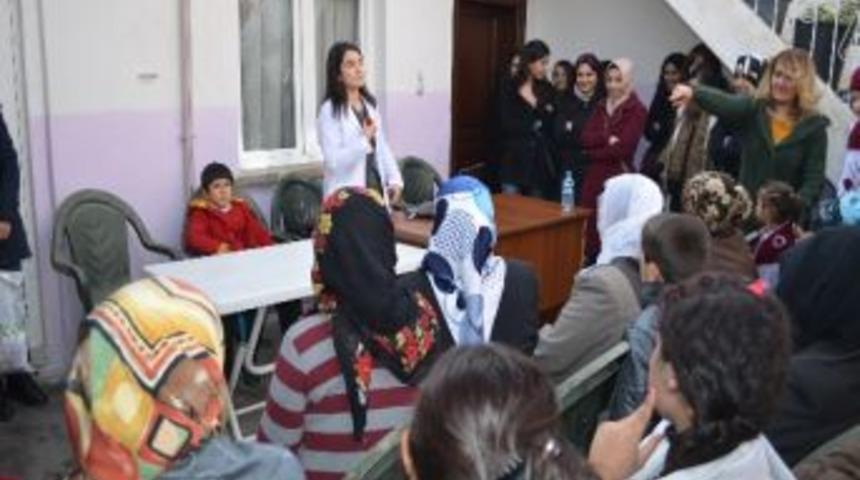 Kadın Ve &Ccedil;ocuklara Sağlık Taraması