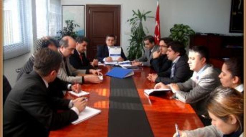 Yenişehir Kaymakamlığı Proje Ekibi Değerlendirme Yaptı