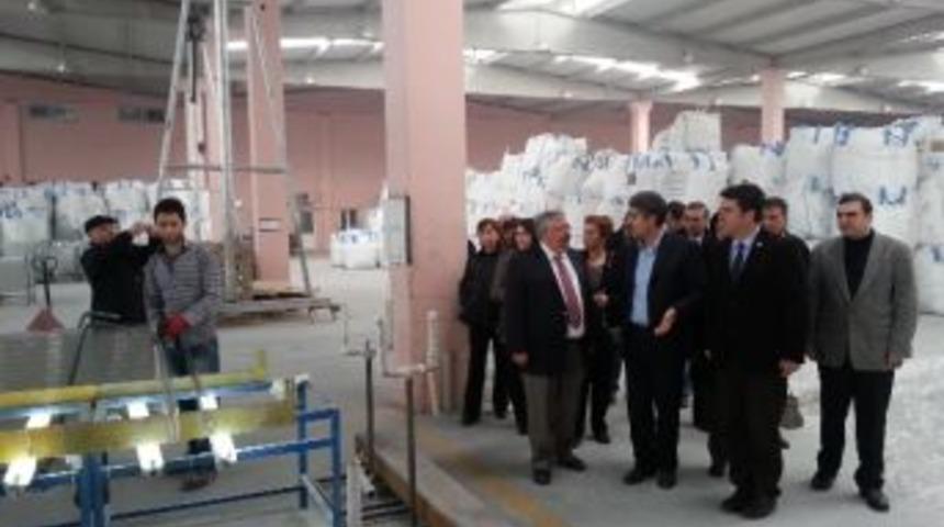 Chp'li Baydar, Nazillili İşadamlarını Ziyaret Etti