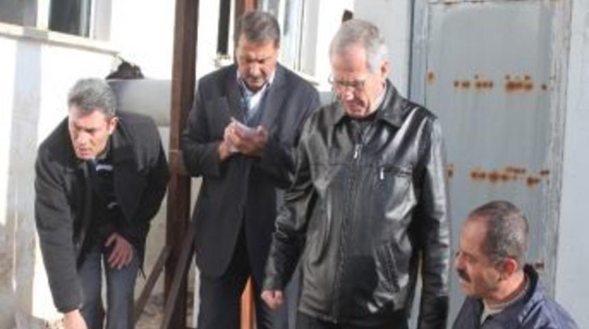 Başkan Acar Dinar&rsquo;ın İ&ccedil;me Suyu Depolarını İnceledi