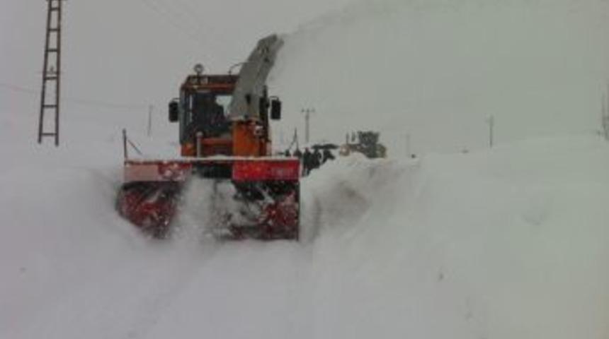 Bitlis'te Kar Yağışı 275 K&ouml;y Yolunu Kapattı