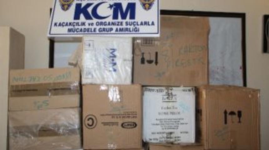 Alanya'da On İki Bin Paket Ka&ccedil;ak Sigara Yakalandı
