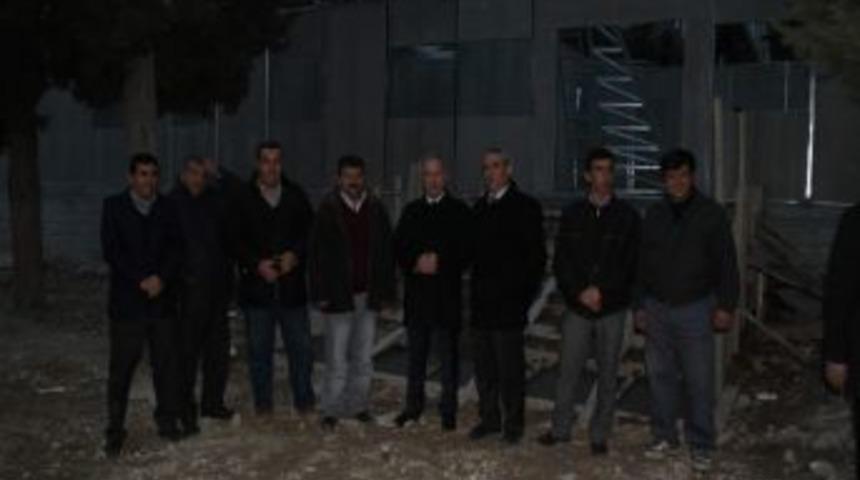 Prefabrik Okul İnşaatına Ziyaret